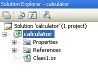 Solution Explorer